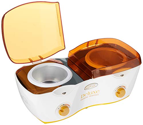 GiGi Deluxe Double Wax Warmer 2 Wax Cans 14 Ounce - //medicalbooks.filipinodoctors.org