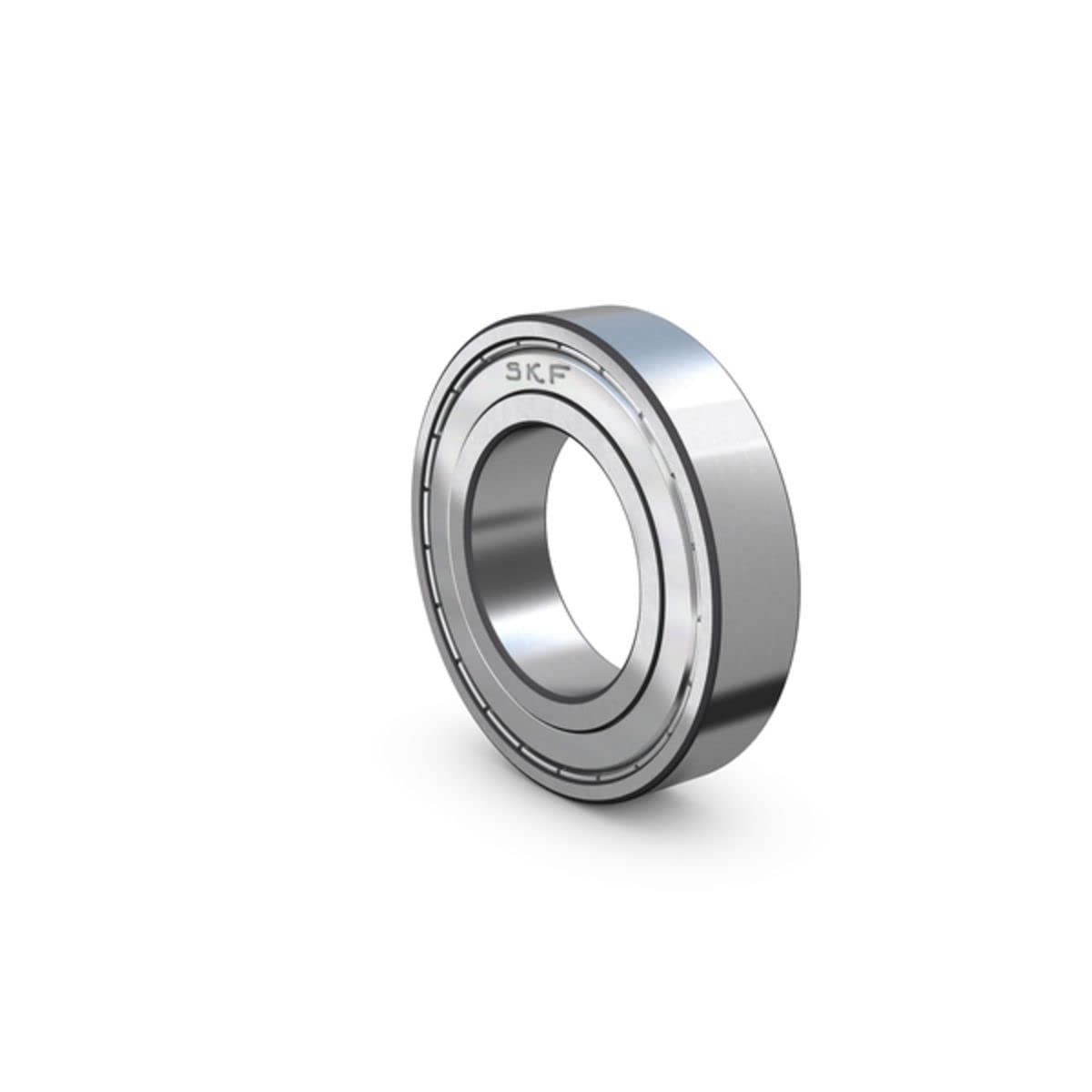 SKF Radial Deep Groove Ball Bearing, 85 ID, Bearing steel