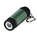 Portable Mini Keychain Flashlight USB Rechargeable Pocket Mini-Torch Ultra Bright Waterproof Pendant Light Lamp Gifts ABS Multicolor For Home Outdoor Activities or Emergencies Green