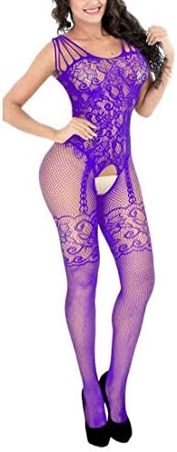 omniscient Women Fishnet Bodysuits Lingerie One Piece Bodystocking Sleepwear
