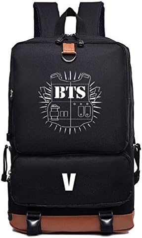 KPOP BTS Nylon Backpack casual School Bag Multifunctional Laptop Bag