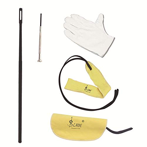 LeSharp Orchestral Instrument,Catkoo 5Pcs/Set Flute Saxophone Cleaning Repair Tools Woodwind Instruments Accessories
