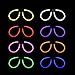 Lumistick Aviator Glow Eyeglasses | Light Up Neon Glow Eyewear | Illuminating Eye-catching Party Wear | Non-Toxic & Kids Safe Light Up Fluorescent Specs with Connectors (Assorted, 50 Eyeglasses) primary