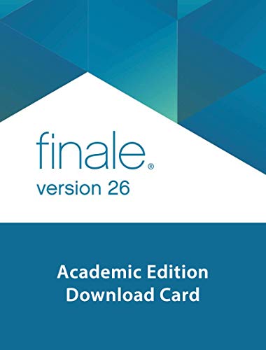 MakeMusic Finale v26 - Music Notation Software (Academic, Download) includes Free Wireless Earbuds - Stereo Bluetooth In-ear and 1 Year Everything Music Extended Warranty