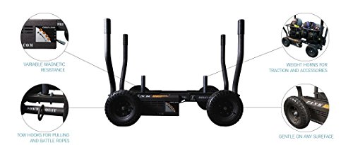 Torque Fitness TANK Heavy Duty All-Surface Sled, Multiple Levels for