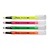 SHARPIE Clear View Highlighter Stick, Assorted, 4/Pack (1950749)