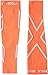 2XU Compression Recovery Arm Sleeves, Orange, Small