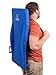 Stadium Boss Recliner Stadium Seat for Bleachers, Benches, Lawns, Backyard, Camping & Beach – Padded Sport Chair, Cushion Backs & Armrest – 6 Reclining Positions – Portable Carry Straps – Blue