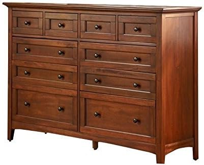 A America Westlake 10 Drawer Master Dresser Cherry Brown Finish