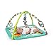 Bright Starts Zig Zag Safari Activity Gym and Play Mat with Take-Along Toys, Ages Newborn +