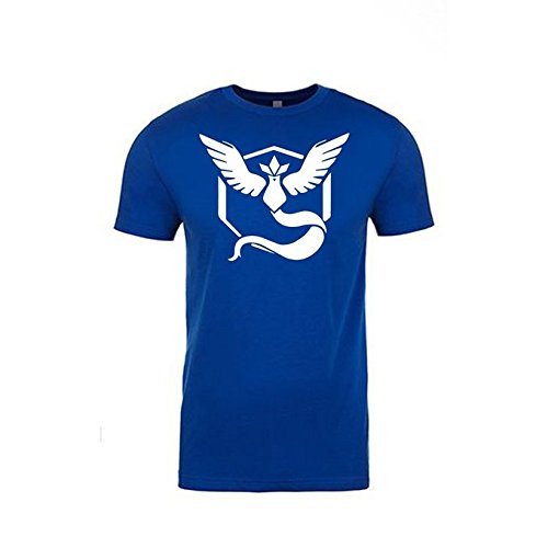 Pokemon Go Shirt Team Mystic Emblem PokÃ©mon GO Shirt (Small)