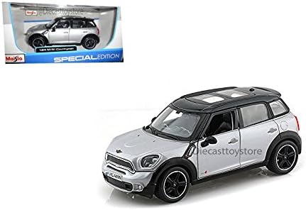 SPECIAL EDITION 1:24 W/B MINI COOPER SILVER MODEL CAR DIECAST CAR 31273SIL BY MAISTO