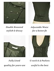 Belle Poque Versatile Vest Waistcoat for Women's