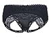 Sofishie Sexy Midnight Open Back Bow-Tie Panty/Panties/Underwear - Black2 - Small
