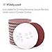Jeteven 2 inch 100PCS Sanding Discs Pad Kit for Drill Grinder,Sanding Disc Dremel Sander Disc Grinding Discs for Drill Grinder 80-3000 Assorted Grit