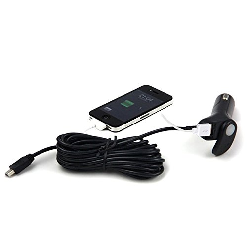 Vantrue Dash Cam Power Supply Cable 5V 2A Dual USB Car charger