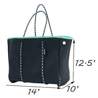 Hibala Neoprene Multipurpose Beach Bag,Gym/Travel/Pool Bag,Tote For Women&Men