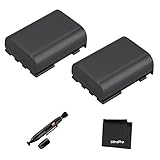 UltraPro 2-Pack NB-2LH High-Capacity Replacement Battery for Canon EOS 350D 400D Rebel XT Digital Rebel Xti - UltraPro BONUS INCLUDED: Deluxe MicroFiber Cleaning Cloth, Lens Cleaning Pen