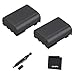 UltraPro 2-Pack NB-2LH High-Capacity Replacement Battery for Canon EOS 350D 400D Rebel XT Digital Rebel Xti - UltraPro BONUS INCLUDED: Deluxe MicroFiber Cleaning Cloth, Lens Cleaning Pen primary