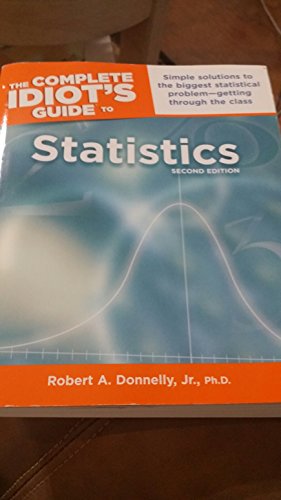 Alpha books Complete Idiot's Guide Statistics