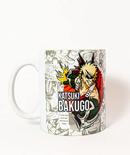 TusPersonalizables.com Mugs - My Hero Acadamy (Mug - My Hero Acadamy - Katsuki Bakugo - Comic - Anime -…)