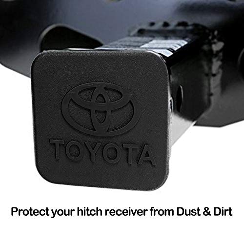 for Toyota Trailer Hitch Cover, Sturdy Rubber Receiver Tube Hitch Plug