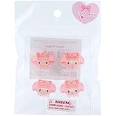 Sanrio 420697 Mini Hair Clips, Set of 4, Aurora, My Melody, My Melody, Character, Small