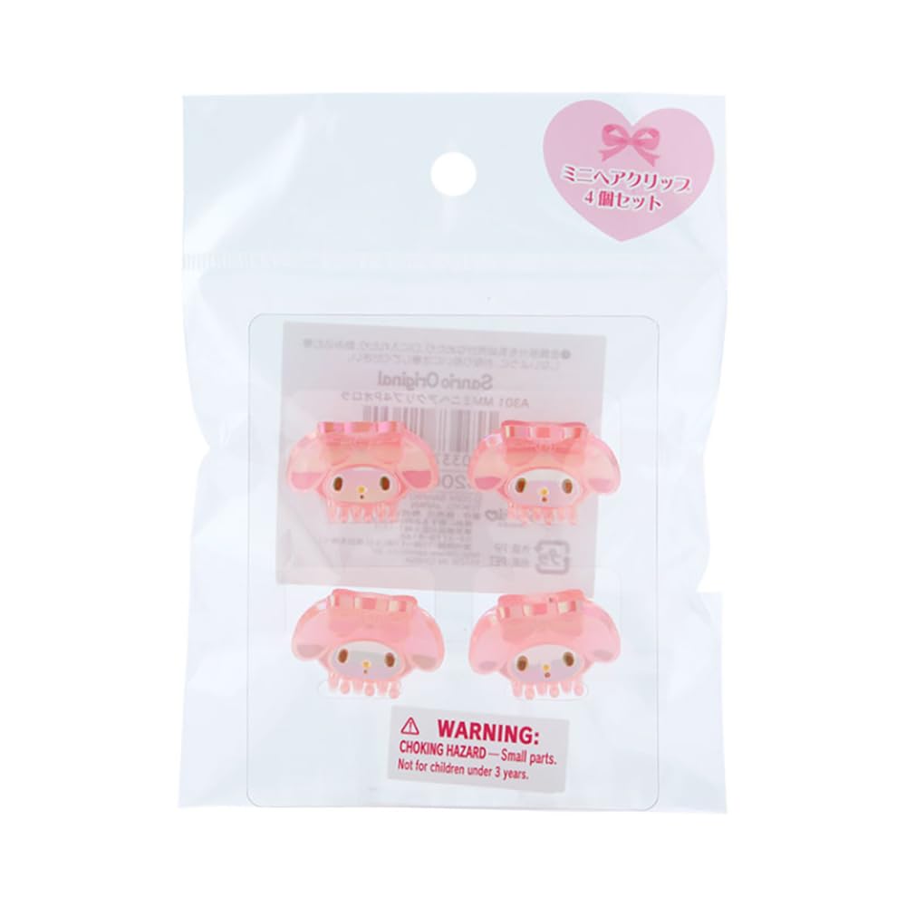 サンリオ(SANRIO) ミニヘアクリップ4個セットオーロラ マイメロディ マイメロちゃん my melody キャラクター 420697商品画像
