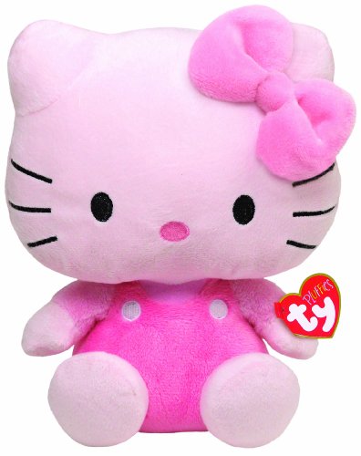 Ty Pluffies Hello Kitty - All Pink