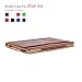 iPad 9.7 2017/2018 case - Leather Multiple Card Pocket Stand Case with Auto Sleep/Wake Up Viewing Angles Stand Folio Design for Apple iPad 9.7 inch 2017/2018 Air/Air 2 - Brown