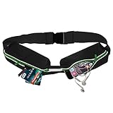Running Waist Belt Case:Heikaa Double Pockets Waist Pack For iPhone 7/7 plus/iphone6/6s/6 Plus and Other Smart phones up to 6 Inches.100% Water Resistant and Elastic with Reflective Strip for Safety