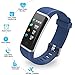 YoYoFit Light Kid Fitness Tracker HR, Heart Rate Monitor Watch with Pedometer Step Counter, Waterproof Smart Fitness Watch for Kids Women Men