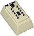 Kidde AccessPoint 001409 KeySafe Original Push Button Combination Permanent Key Lock Box, 5-Key, Clay