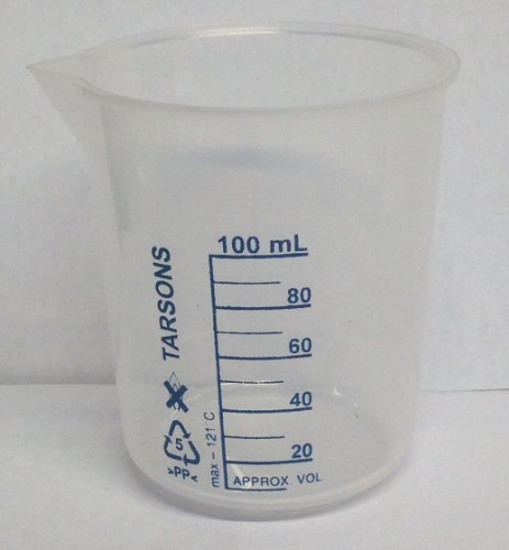 PLASTIC 100ML BEAKER