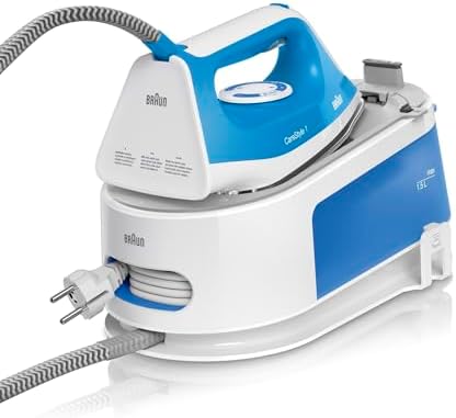 Carestyle1 IS1012BL, 5 ANNI DI ASSISTENZA, Ferro Generatore Di Vapore, Carica Continua, Termostato Regolabile, Tanica 1,5L, AUTOSPEGNIMENTO,Colpo Vapore 340g/min, Sistema Sicurezza, Azzurro