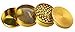 KingTop Herb Spice Grinder Large 3.0 Inch Gold