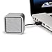 iLuv Compact USB-powered stereo speakers for Mac and PC laptop-Silver