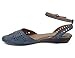 MaxMuxun Womens Shoes Cut Out Cage Closed Toe Flat Sandals