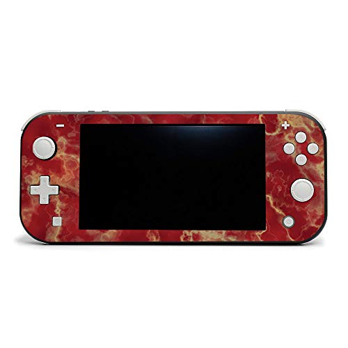 MightySkins Skin Compatible with Nintendo Switch Lite - Crimson Marble | Protec…