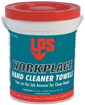 LPS WorkPlace Hand Cleaner Towels, 10-1/2 In.