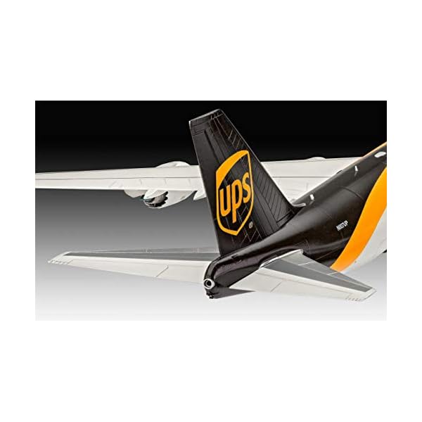 Revell RV03912 Other License Modellbausatz Boeing 747-8F UPS im Maßstab 1:144, Level 5, Multicolour – Bild 8