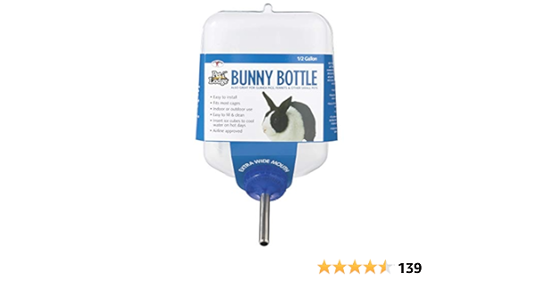 rabbit water bottle petbarn