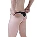 Mens New Solid Thong Swimsuit Bikini T-Back Underwear Briefs, Assorted Colors, Size L