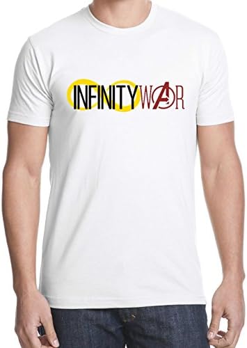 Zakii Avengers Infinity War Fashion Tee (White, Medium)