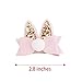 Sufermoe 16 Pcs Cat Ear Hair Bows Clips Rabbit Ear Hair Barrettes Hair Accessories for Pet or Dogs