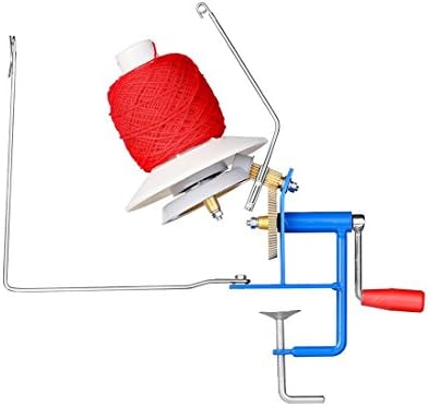 Ganlu Hand Operated Jumbo Center Ball Winder for Wool Winder Holder Yarn Fiber String to Wind Machine