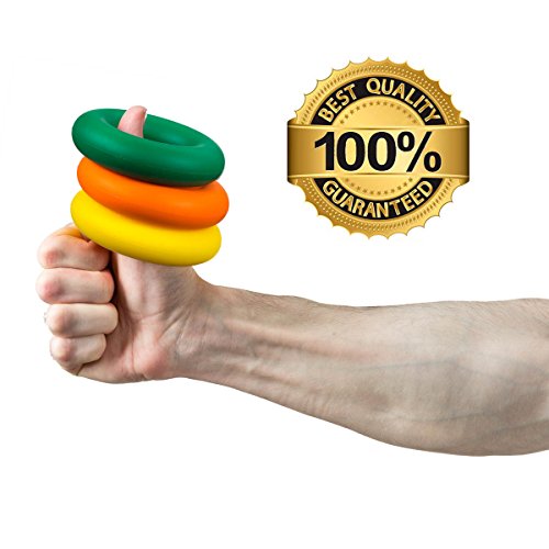 Iron Crush Best Hand Grip Strengthener, A Forearm Wrist & Finger