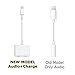 G.ChargeTee iPhone 7 Adapter 3.5 mm Headphone Audio Charge Lightning Adapter for iPhone X, iPhone 8 Plus, iPhone 7 Plus-White