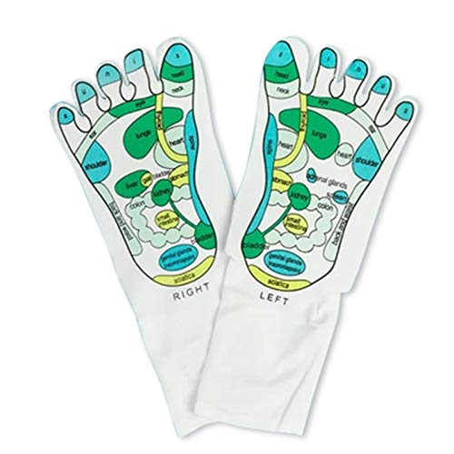 Acupressure Reflexology Socks Foot Massage Reflection Area Schematic Socks Physiotherapy Massage Relieve Reflexology… - Image 8