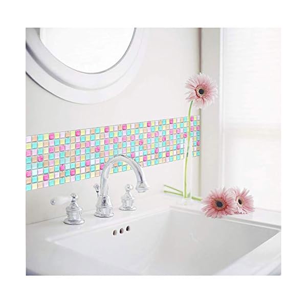 Yoillione 3D Effect Peel and Stick Wall Tiles for Kitchen and Bathroom